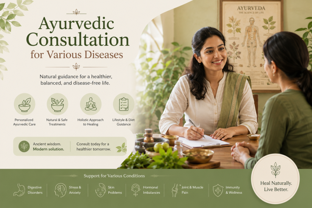 Ayurvedic Consultation for Various Diseases